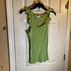 Moon Beam Women G Large Tank Top Blouse Relax Stretch Comfort Summer Shirt Adult